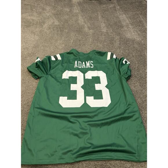 Nike NFL Jamal Adam New York Jets Jersey Green Size 2XL - Picture 2 of 2